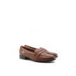 WOMEN MOC CLARKS HAMBLE LOAFER 26147740 BROWN LEATHER WOMEN MOC CLARKS HAMBLE LOAFER 26147740 BROWN LEATHER