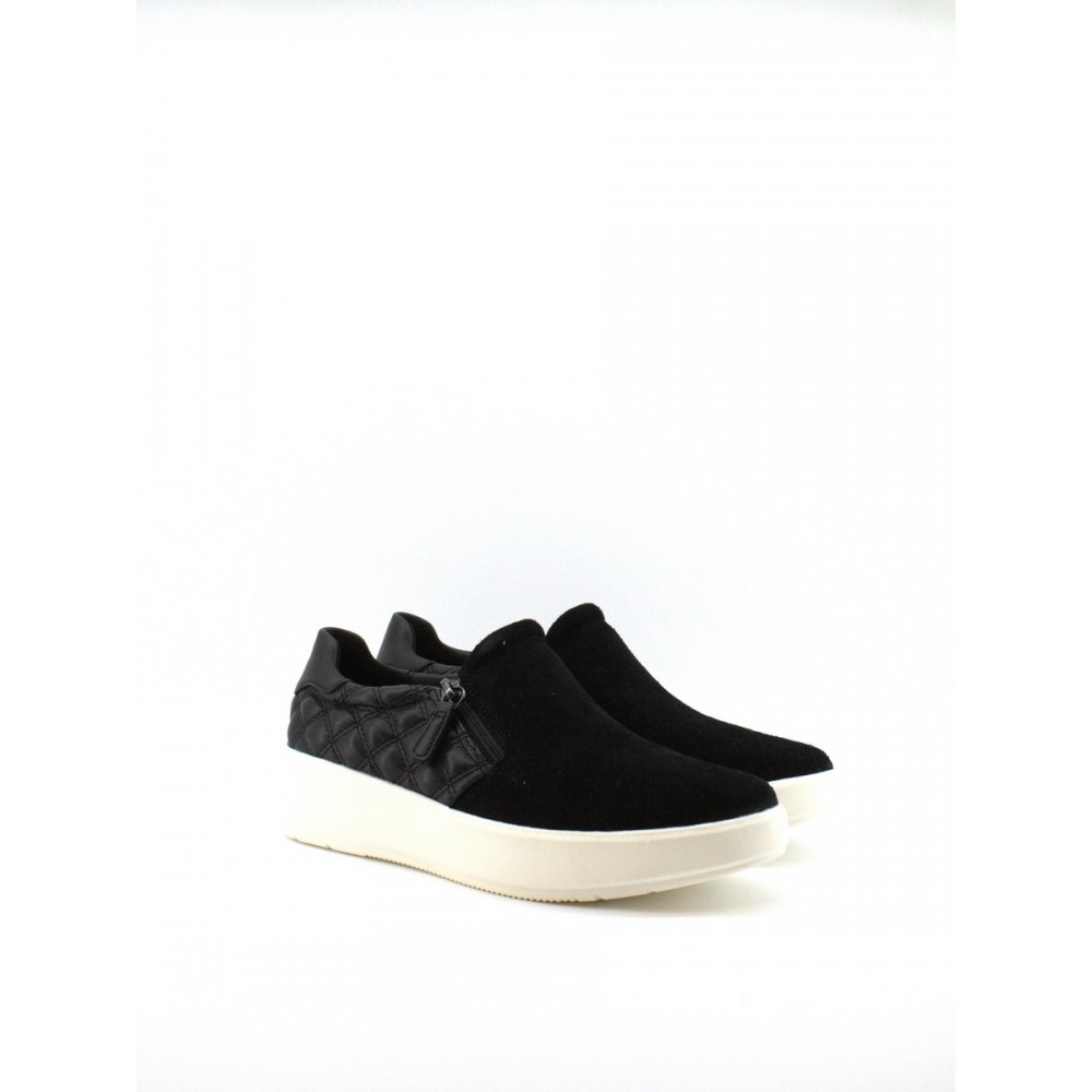 WOMEN SNEAKER CLARKS LAYTON STEP 26162625 BLACK LEATHER-SYNTHETIC WOMEN SNEAKER CLARKS LAYTON STEP 26162625 BLACK LEATHER-SYNTHETIC