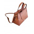 WOMEN BAG CALVIN KLEIN SOFT NEAT TOTE MD K60K608840-GBN BROWN SYNTHETIC