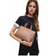 WOMEN BAG CALVIN KLEIN SOFT NEAT TOTE MD K60K608840-GBN BROWN SYNTHETIC