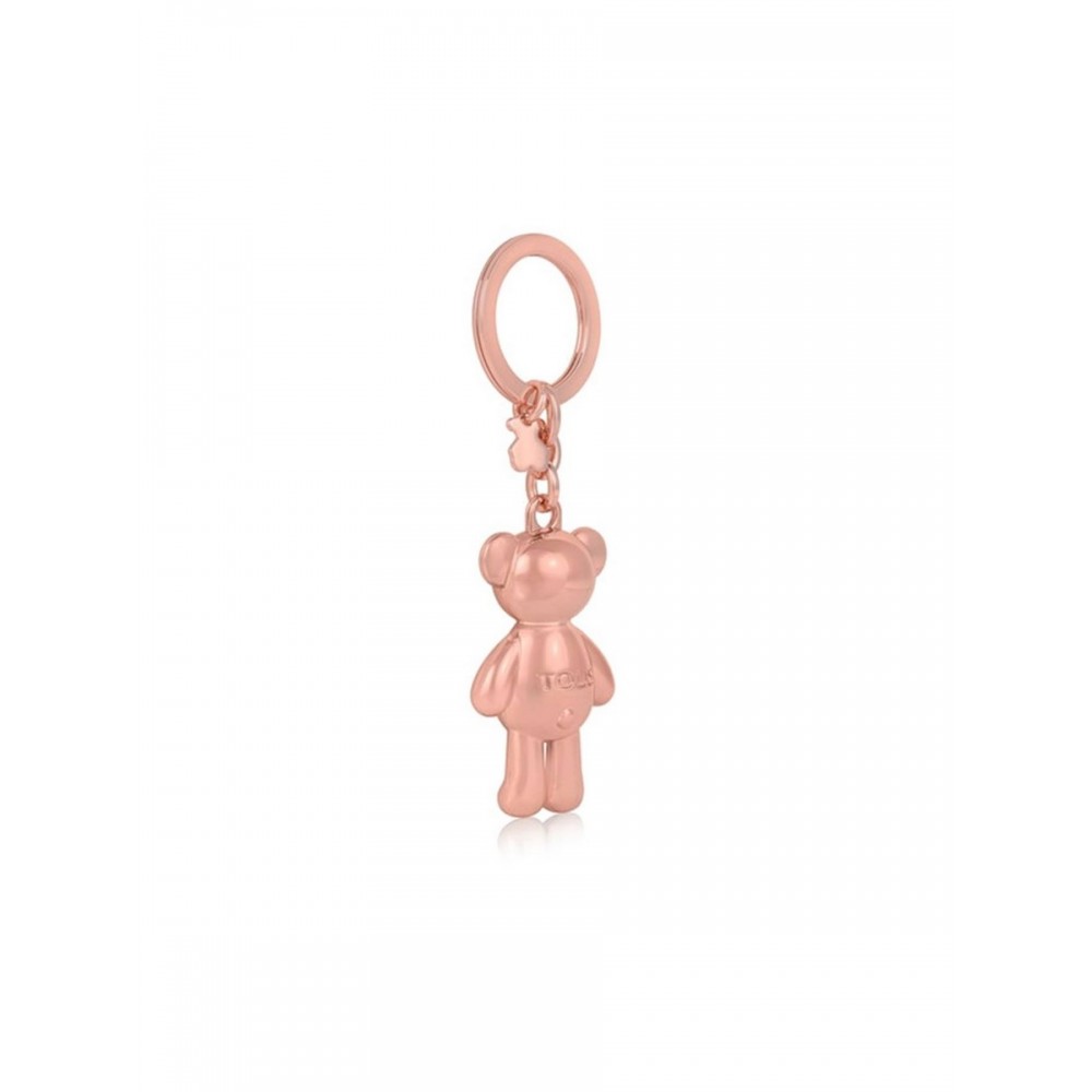 WOMEN KEYFOB TOUS LLAVEROS OSO TEDDY BEAR ROSA 2001594313 PINK METALLIC