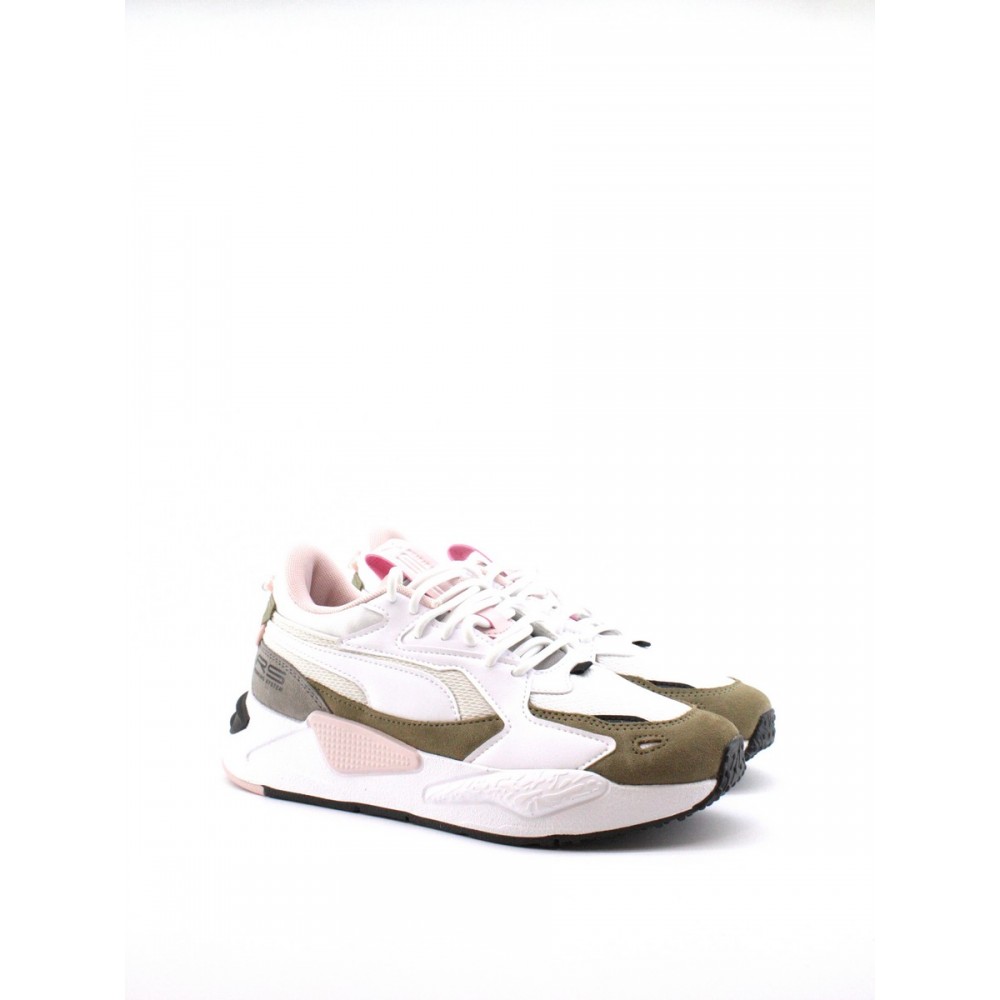 WOMENS SNEAKER PUMA RS-Z REINVENT WNS 383219 01 WHITE LEATHER -FABRIC