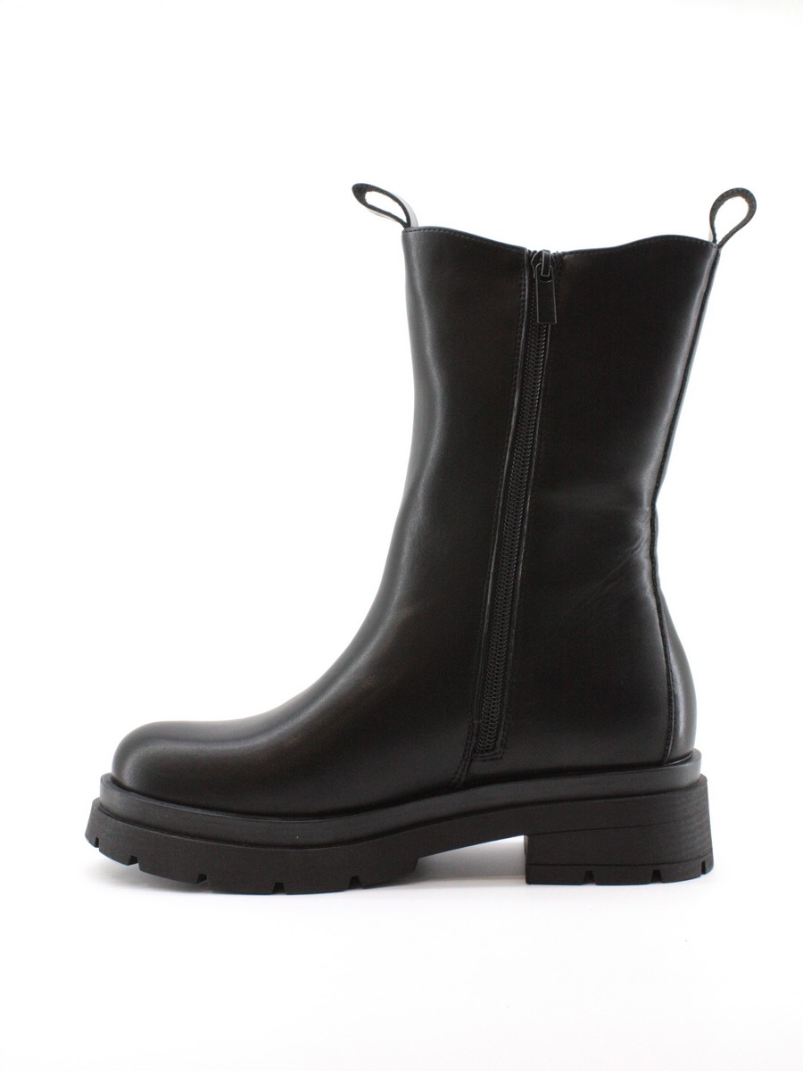 WOMEN BOOTIE EXE N319R172 BLACK SYNTHETIC