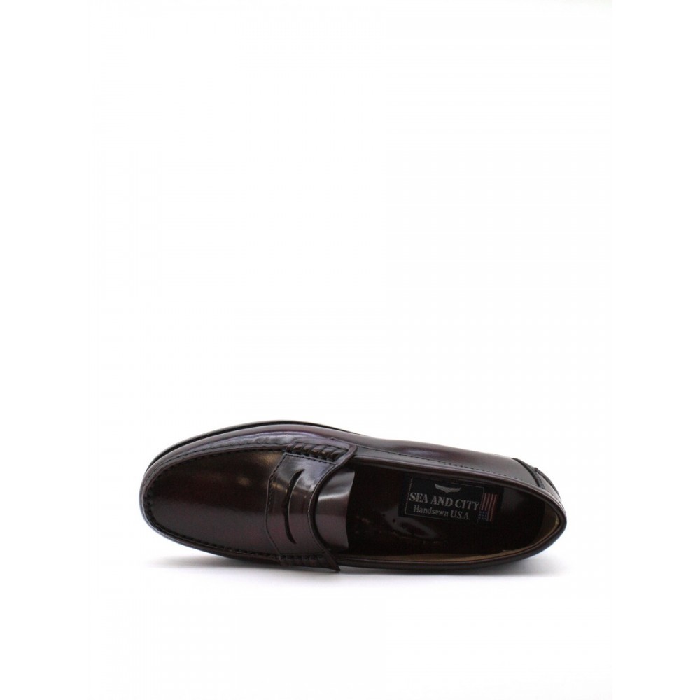 MEN LOAFER SEA AND CITY CITY C3477 BORDEAUX LEATHER