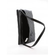 WOMEN BAG CALVIN KLEIN CK QUILT CLUTCH MD K60K608447-BAX BLACK SYNTHETIC