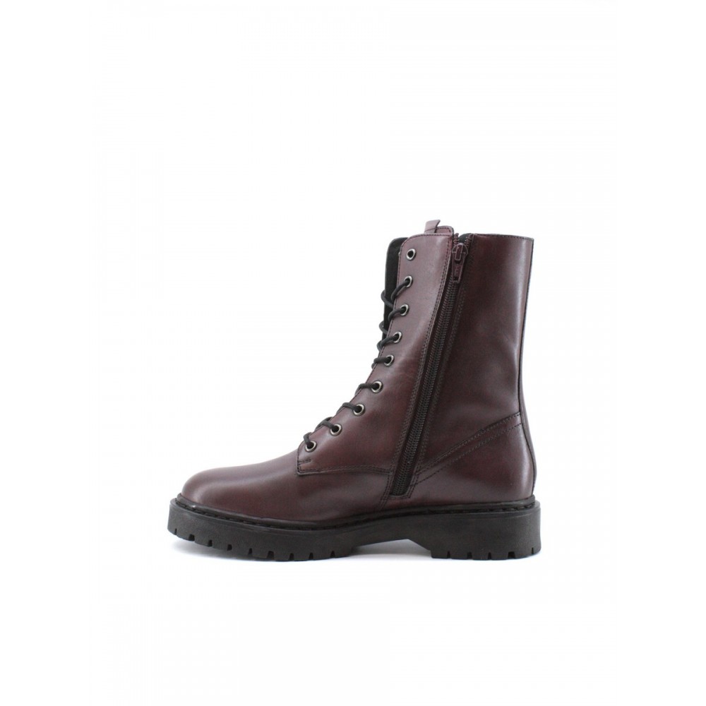 WOMEN BOOT GEOX BLEYZE F D16QDF BORDEAUX LEATHER