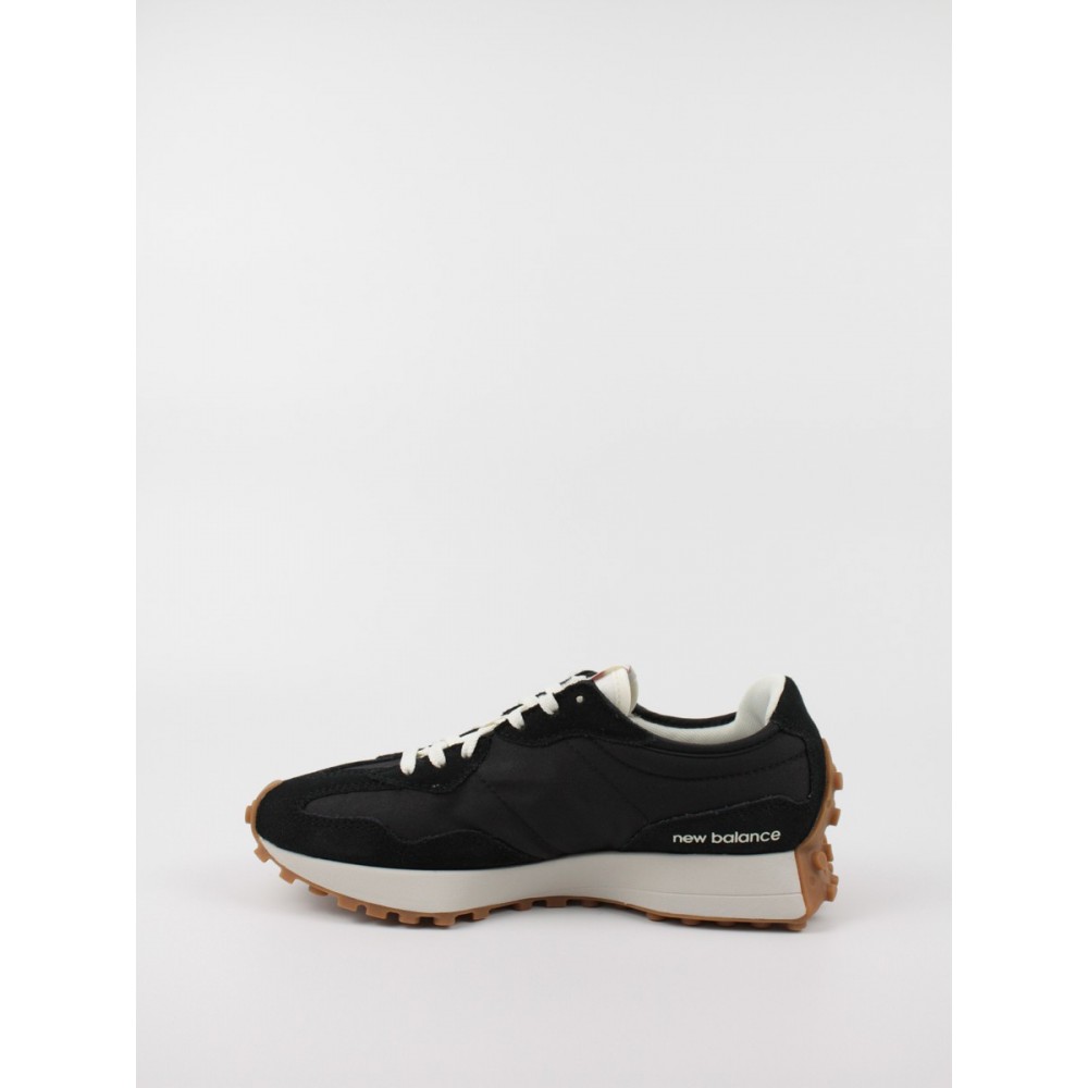 WOMEN SNEAKER NEW BALANCE WS327HR1 BLACK LEATHER-FABRIC WOMEN SNEAKER NEW BALANCE WS327HR1 BLACK LEATHER-FABRIC