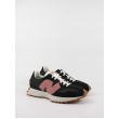 WOMEN SNEAKER NEW BALANCE WS327HR1 BLACK LEATHER-FABRIC WOMEN SNEAKER NEW BALANCE WS327HR1 BLACK LEATHER-FABRIC