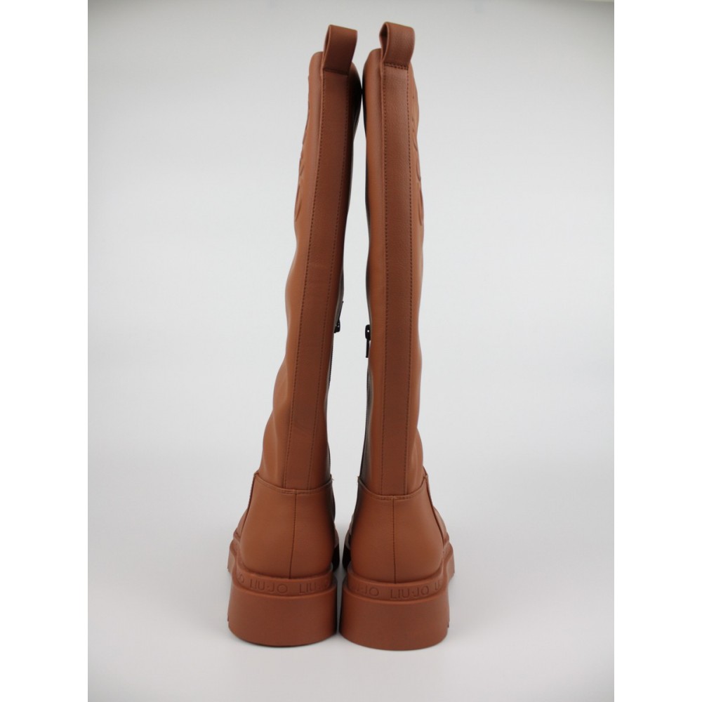 WOMEN BOOTIE LIU JO LOVE 18 BOOT COGNAC SYNTHETIC