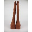 WOMEN BOOTIE LIU JO LOVE 18 BOOT COGNAC SYNTHETIC