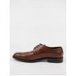 MEN BROGUE SOFTIES 8062-1240 BROWN LEATHER