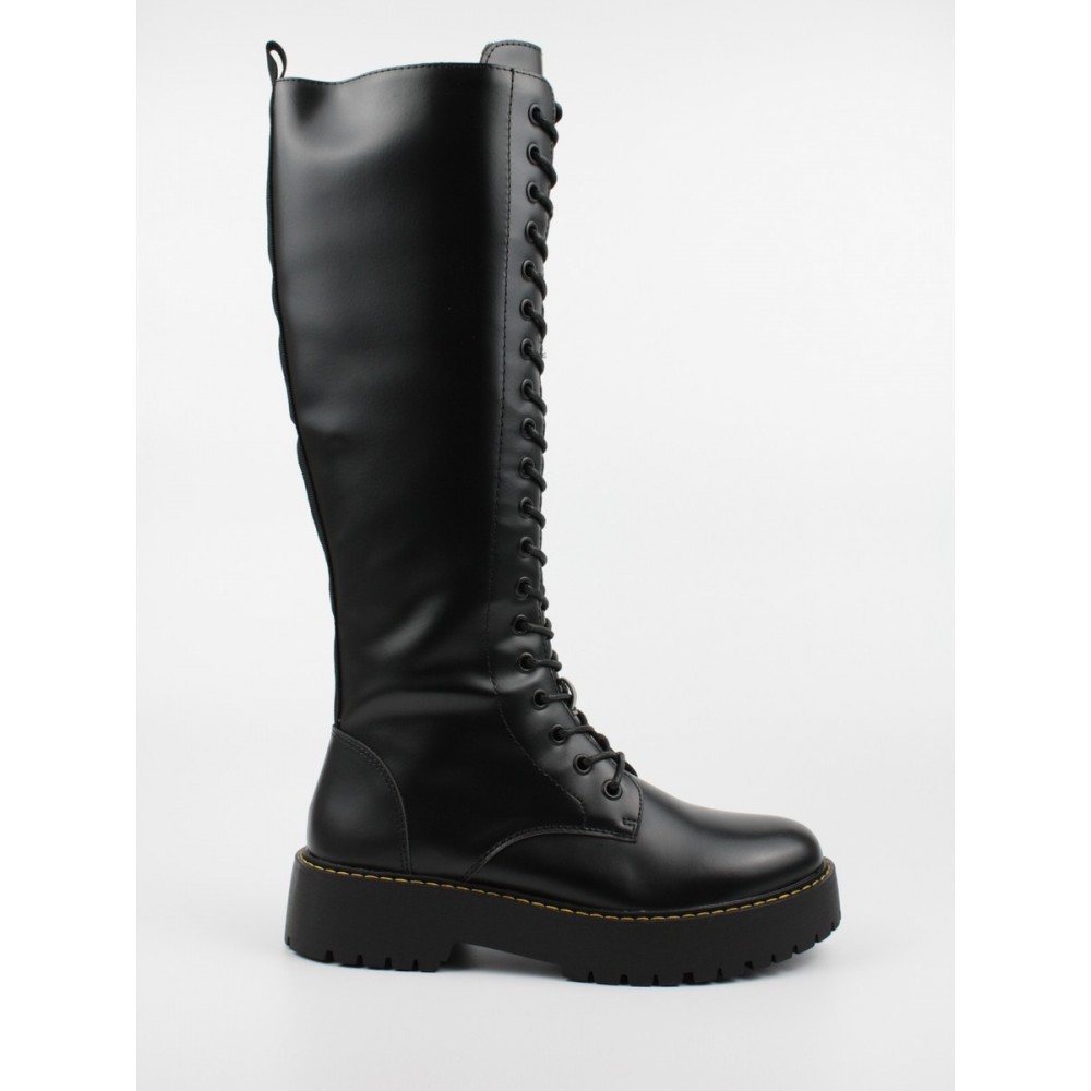 Women Boot ΕΧΕ N234Y910 Black Synthetic