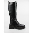 Women Boot ΕΧΕ N234Y910 Black Synthetic