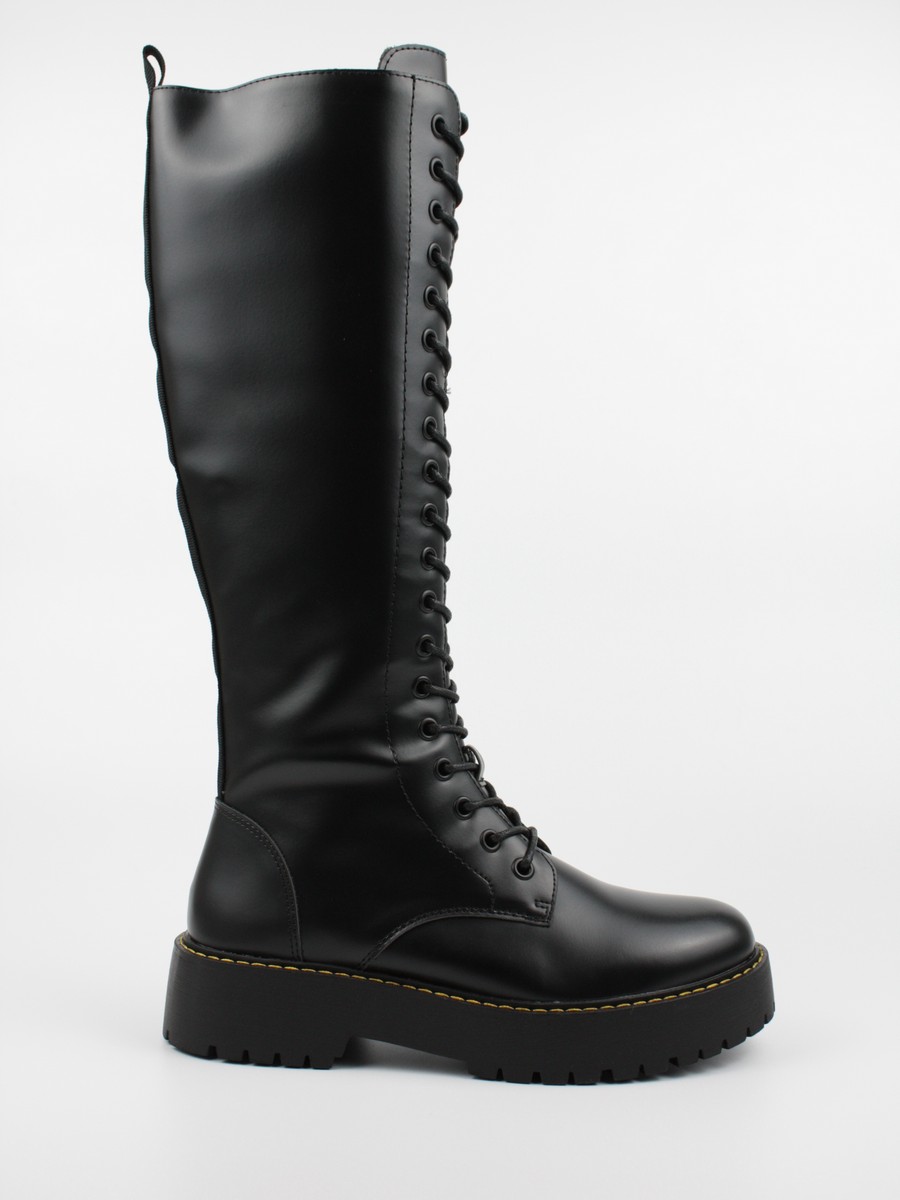 Women Boot ΕΧΕ N234Y910 Black Synthetic