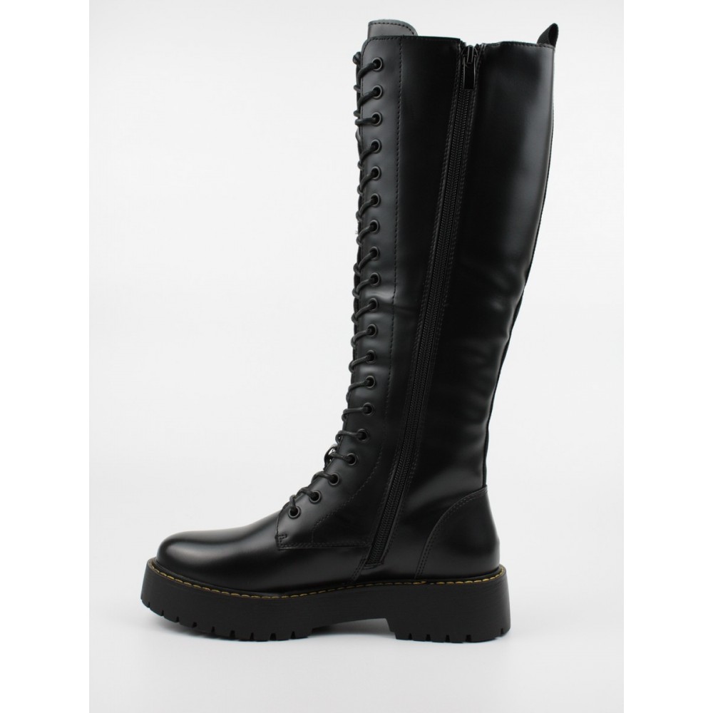 Women Boot ΕΧΕ N234Y910 Black Synthetic