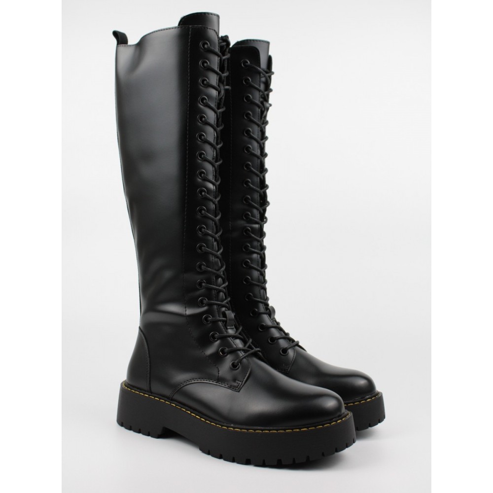 Women Boot ΕΧΕ N234Y910 Black Synthetic