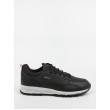 Ανδρικό Sneaker Geox Delray B WPF U16CQD Μαύρο Ανδρικό Sneaker Geox Delray B WPF U16CQD Μαύρο