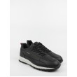 Ανδρικό Sneaker Geox Delray B WPF U16CQD Μαύρο Ανδρικό Sneaker Geox Delray B WPF U16CQD Μαύρο