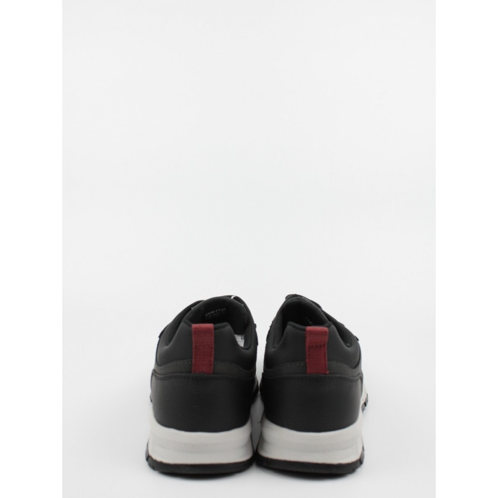 Ανδρικό Sneaker Geox Delray B WPF U16CQD Μαύρο Ανδρικό Sneaker Geox Delray B WPF U16CQD Μαύρο