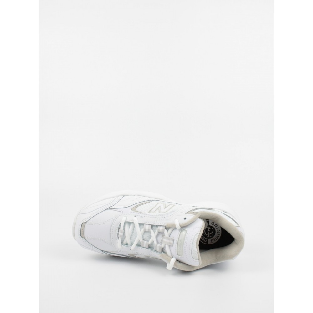 Women Sneaker New Blanance WX452SG White Leather Women Sneaker New Blanance WX452SG White Leather