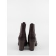 Women Bootie Clarks Verona Ease 26169009 Βurgundy Leather