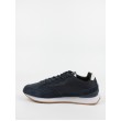 Men Sneaker North Sails RW-04 FIRST 023 Blue Fabric-Leather