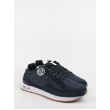 Men Sneaker North Sails RW-04 FIRST 023 Blue Fabric-Leather