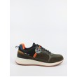 Men Sneaker North Sails RW/01 Island 042 Khaki Fabric-Leather