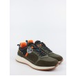 Men Sneaker North Sails RW/01 Island 042 Khaki Fabric-Leather