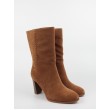 Women boot 3/4 Clarks Karamo Mid 26161555 Brown Suede