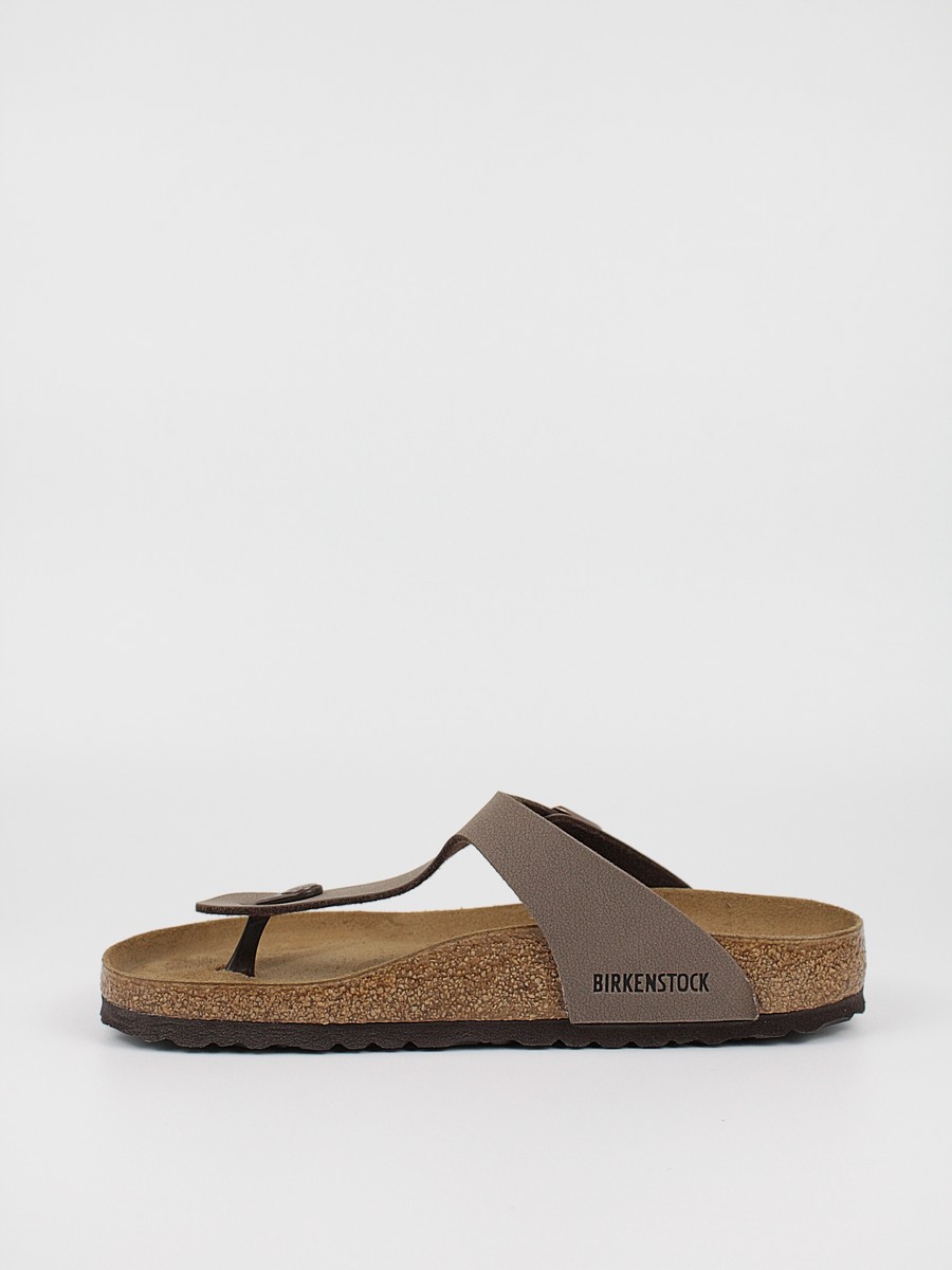 Γυναικείο Σανδάλι Birkenstock Gizeh 0043751 Πούρο Συνθετικό