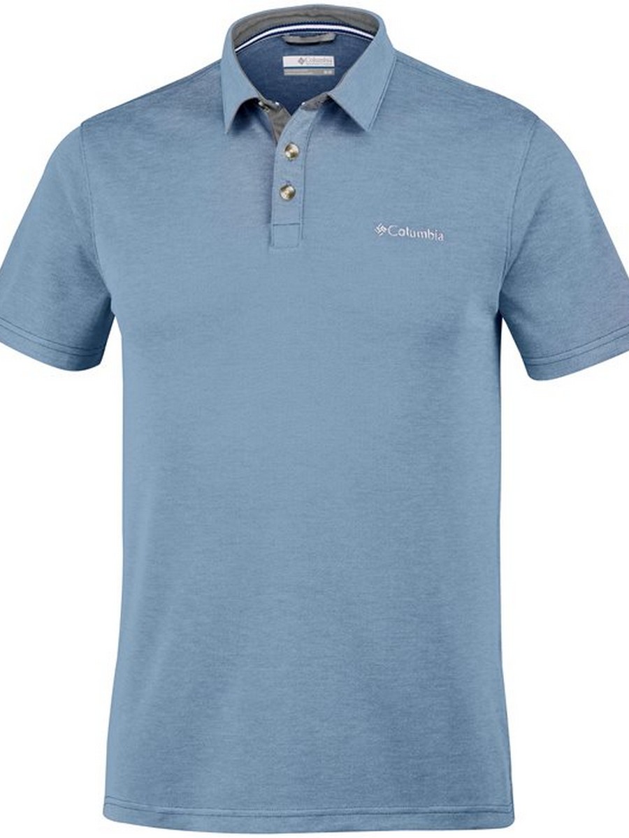 Men's T-Shirt Polo Columbia Nelson Point Polo ΕΟ0035-441 Mountain