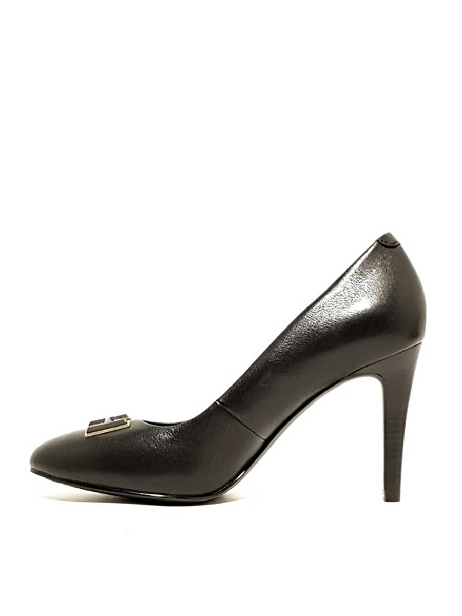 Γυναικεία Γόβα Tommy Hilfiger Essential Leather Pump  FW0FW04424-990 Μαύρο Δέρμα