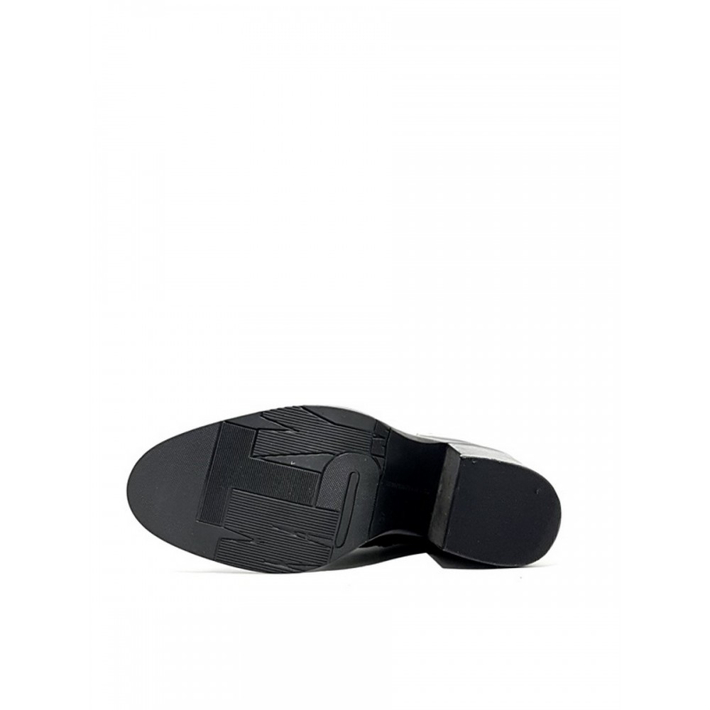 Γυναικείο Μποτάκι Tommy Hilfiger Corporate Hardwear Bootie FW0FW04488-BDS Μαύρο Δέρμα