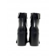 Women\'s Boot Tommy Hilfiger Corporate Hardwear Bootie FW0FW04488-BDS Black Leather