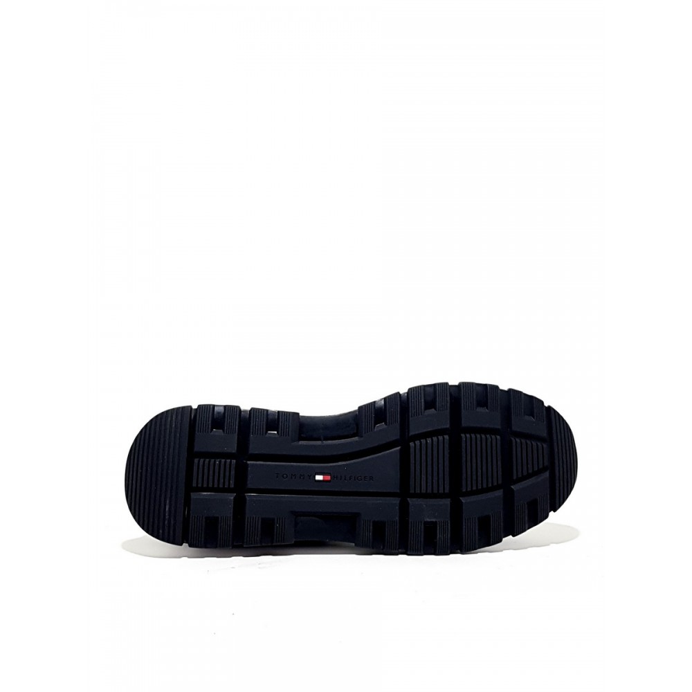 Ανδρικό Sneaker Tommy Hilfiger FM0FM02389-020 Μπλε Δέρμα