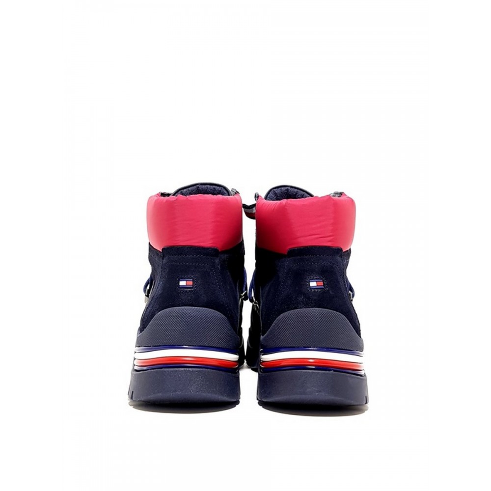 Ανδρικό Μποτάκι Tommy Hilfiger Corporate Outdoor boot FM0FM02414-403 Μπλε Καστόρ