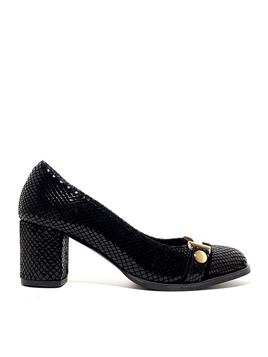 Women's Wall Street Heel 156-19749 Black Snake