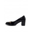 Women's Wall Street Heel 156-19749 Black Snake