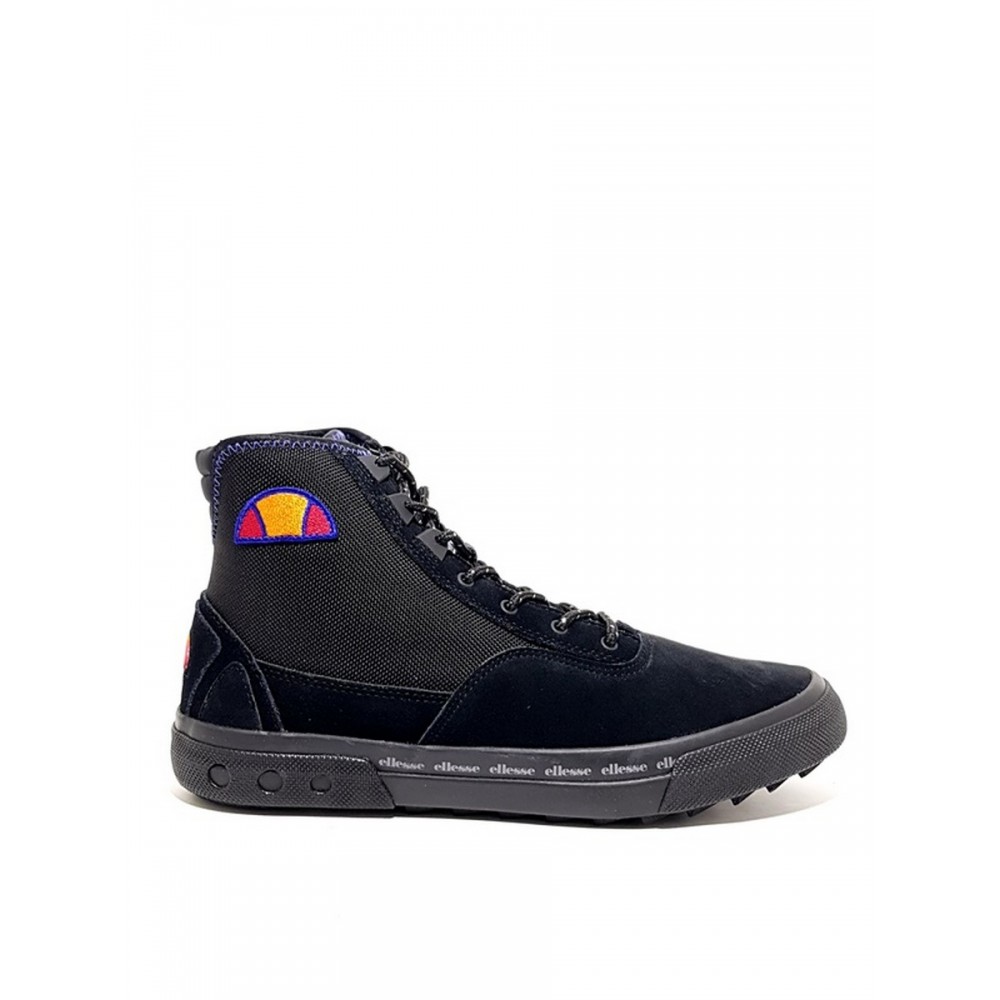 Men\'s Boot Ellesse Zanica Hi Black Beaver - Fabric