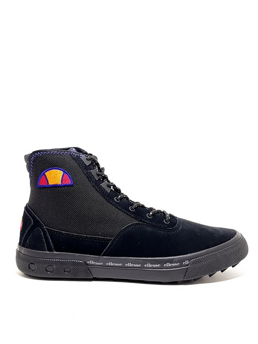 Men's Boot Ellesse Zanica Hi Black Beaver - Fabric