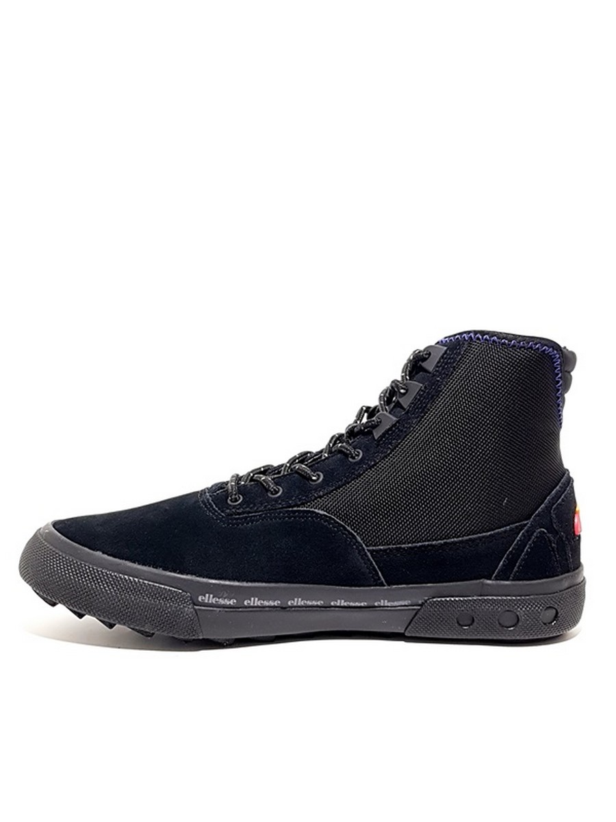 Men's Boot Ellesse Zanica Hi Black Beaver - Fabric