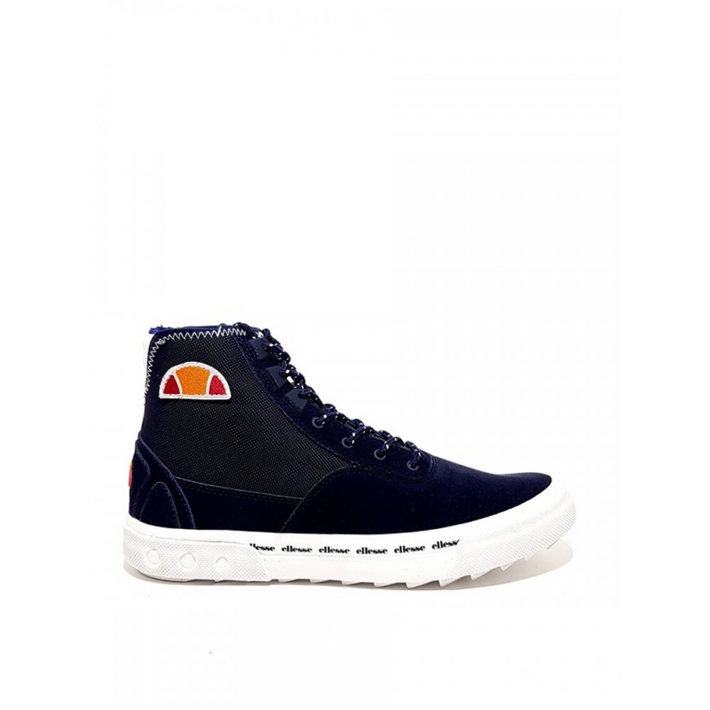 Men\'s Boot Ellesse Zanica Hi Blue Beaver - Fabric