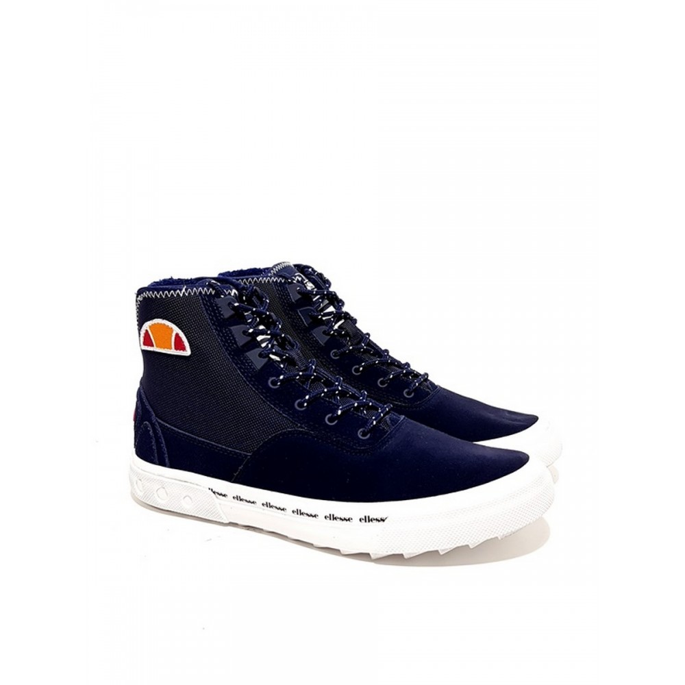 Men\'s Boot Ellesse Zanica Hi Blue Beaver - Fabric