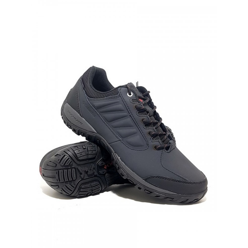 Ανδρικό Sneaker Columbia Ruckel Ridge BM5525-010 Μαύρο Δέρμα