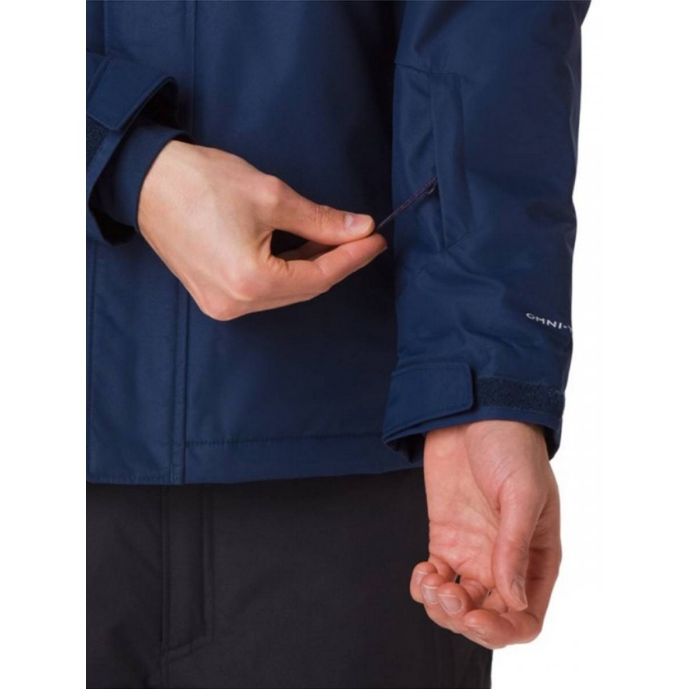 Men\'s Jacket Columbia WO0848-465 Ride On ™ Jacket Blue Fabric