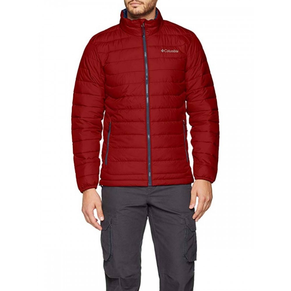 Men\'s Columbia Jacket WO1111-611 Powder Lite ™ Jacket Red