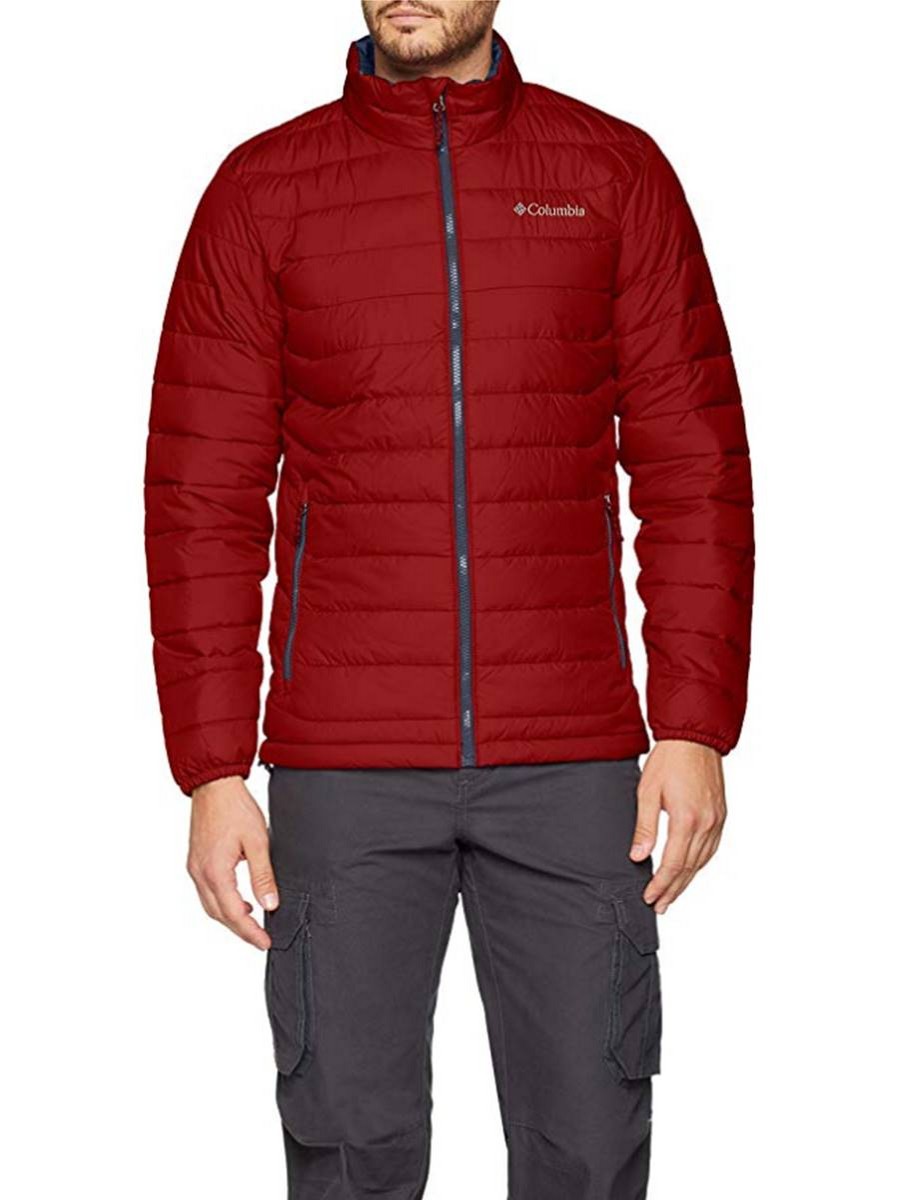 Ανδρικό Μπουφάν Columbia WO1111-611 Powder Lite™ Jacket Κόκκινο