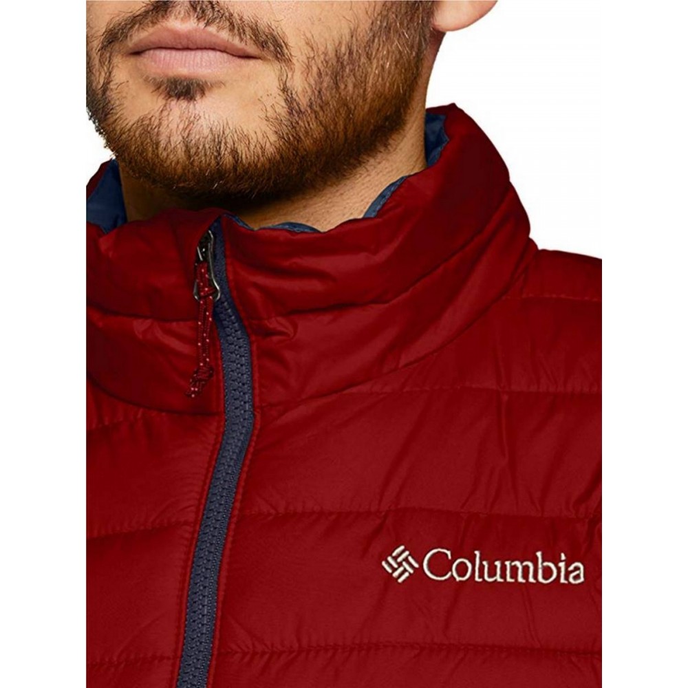 Ανδρικό Μπουφάν Columbia WO1111-611 Powder Lite™ Jacket Κόκκινο
