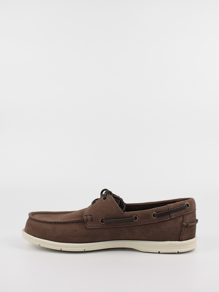 Men's Boat Sebago Naples NbkL7000HKO-901R Brown Nubuck